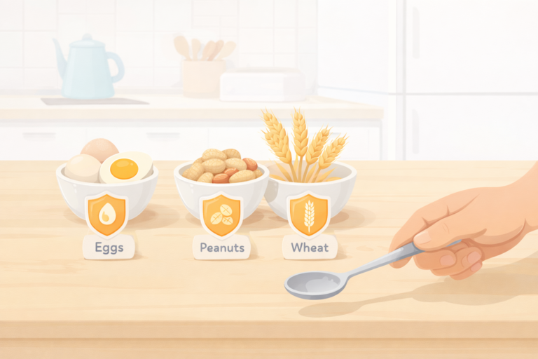 Schemat wprowadzania alergenów 2026 – Jajko, Gluten, Orzechy. Jak to zrobić bezpiecznie?