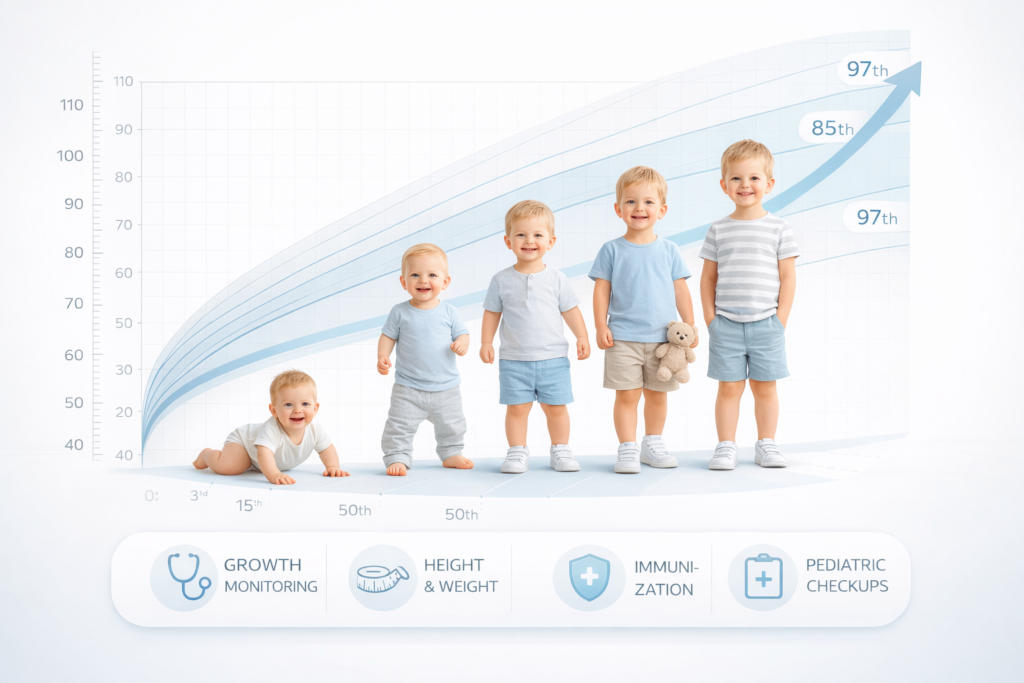 Siatki centylowe BMI dla dzieci